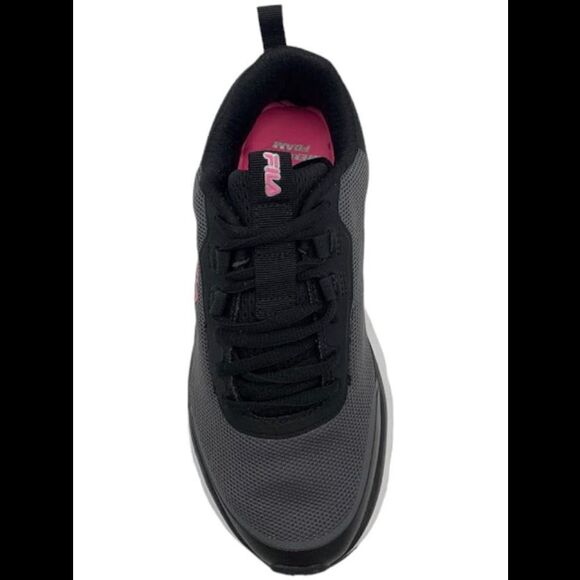 FILA Women's Memory Trexler Sneaker Black/Gray/Pink - Medium - Picture 2 of 3